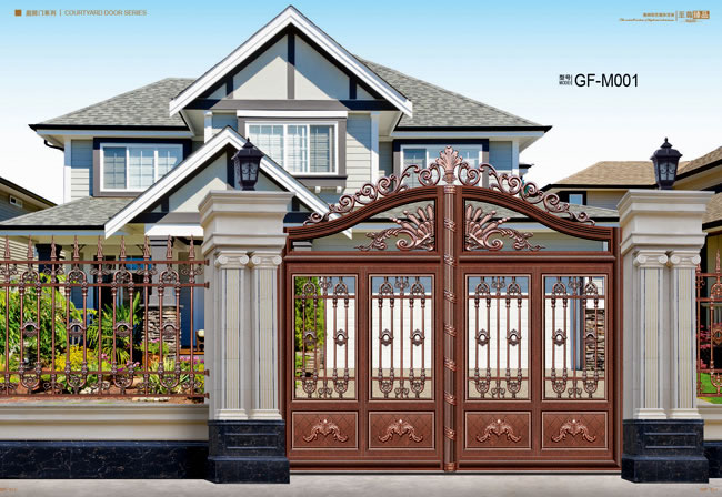 桂豐鋁藝豪華庭院大門(mén)GF-M001